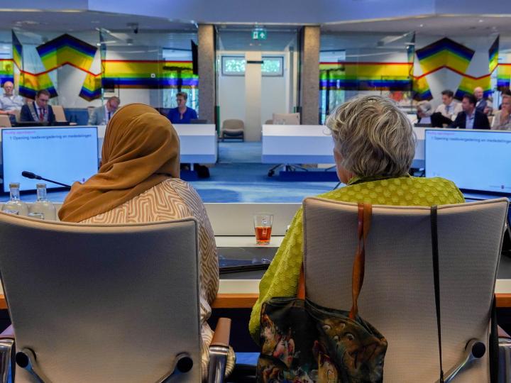 Gemeenteraad Amstelveen in de raadzaal