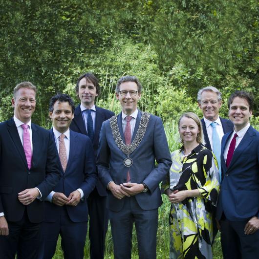 Profielfoto van het college van burgemeester en wethouders van Amstelvee